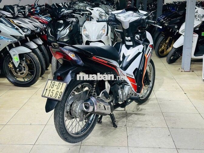 XE MÁY THỊNH PHÁT- WAVE RSX TRẮNG ĐẦU SIÊU NHÂN 