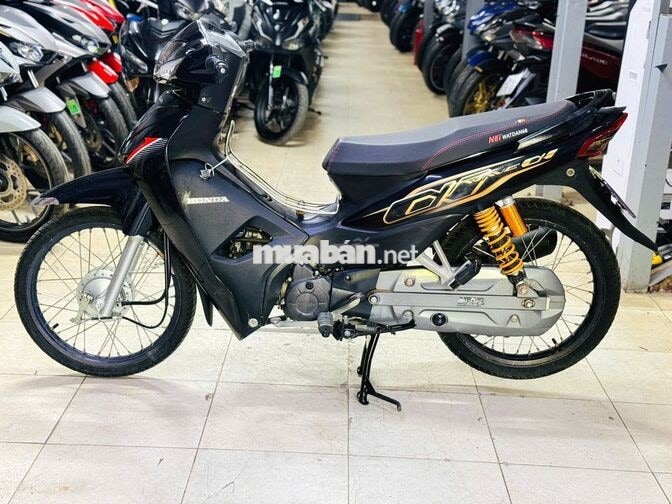 XE MÁY THỊNH PHÁT- WAVE A 110 ĐEN BÓNG ĐỘ ĐẸP CHẤT