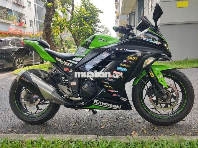 Kawasaki Ninja 300 2016 Đen, Xanh lá 50000 km