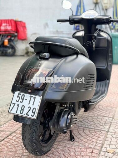 Vespa Gts Super 125 3Vie 2015 Đen Nhám . BSTP
