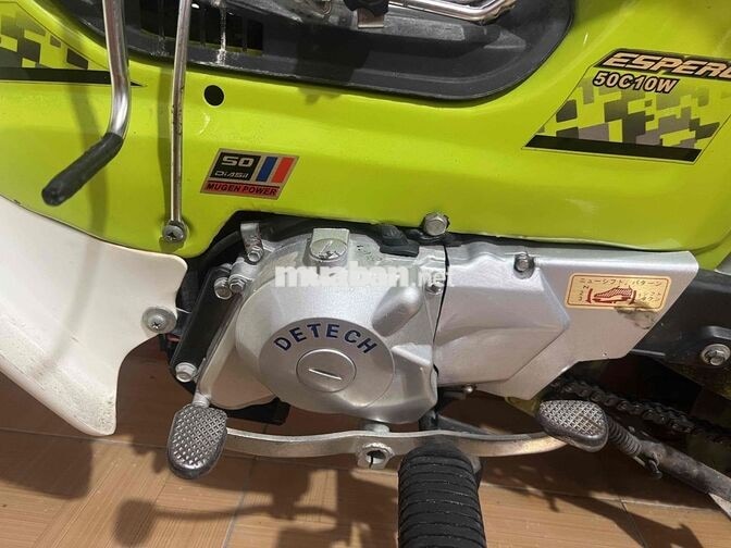Detech Chaly Xanh lá Xe số