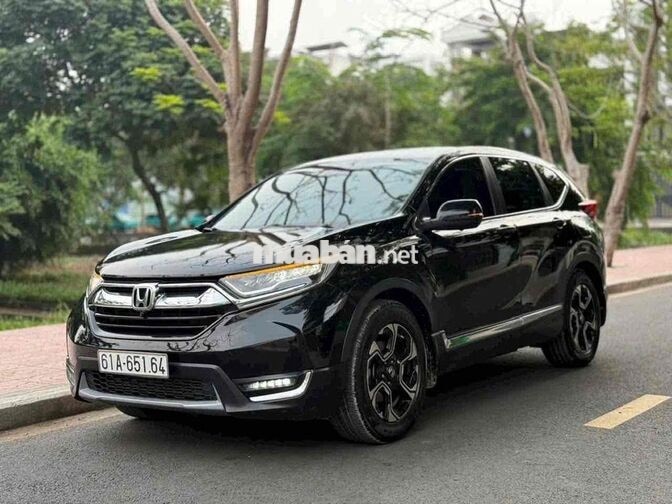 Honda CR-V 2019 L 7 chỗ 80.000 km Đen