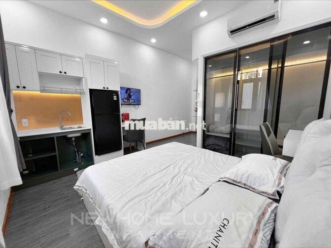 STUDIO FULL NỘI THẤT -CỬA SỔ LỚN - HOÀNG DIỆU, PHÚ NHUẬN