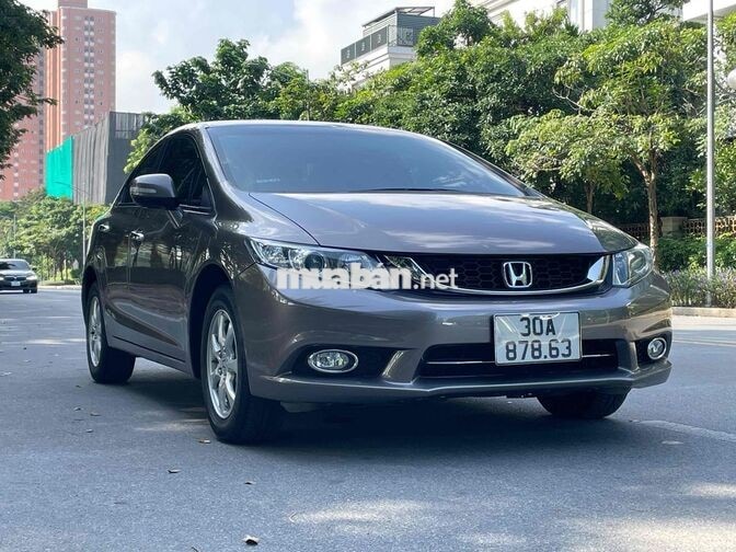 Honda Civic 1.8 AT 2015 Nâu 10 vạn km