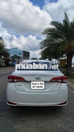Toyota Vios 1.5G AT 2020 Trắng