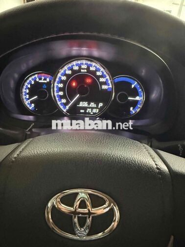 Toyota Vios 2022 ECVT 25000 km Đen