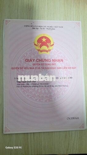 CHÍNH CHỦ BÁN LÔ ĐẤT 150m² KHU ĐÔ THỊ MỸ PHƯỚC 3, BẾN CÁT – GIÁ TỐT