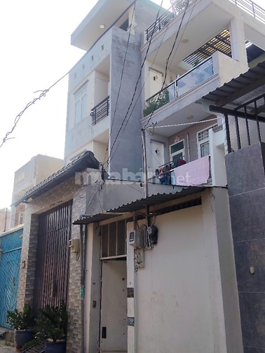 Nhà 2 mt hẻm xe hơi thông Kinh Dương Vương,An Lạc tphcm