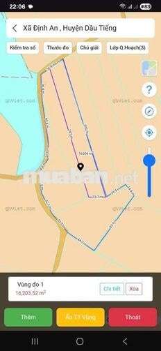 Bán đất mẫu view hồ Dầu Tiếng đẹp rẻ tại xã Định An