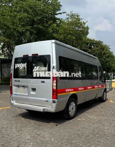 Ford Transit 2014 16 chỗ Bạc