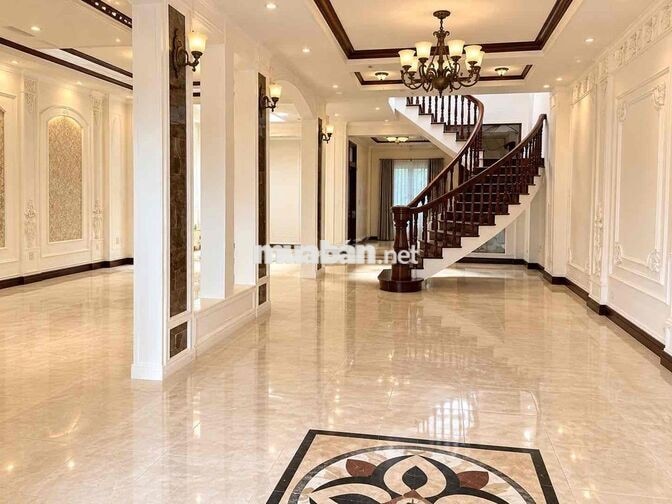 CHO THUÊ BIỆT THỰ SÂN VƯỜN BA VÌ Q10, DT 10X15M, TRỆT 2 LẦU GIÁ 60TR