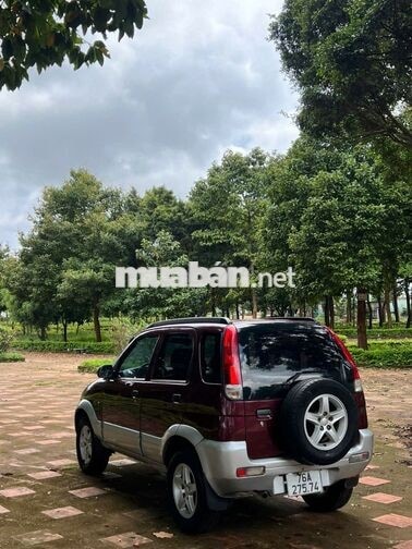 Daihatsu Terios 2003 1.3MT Số sàn Đỏ