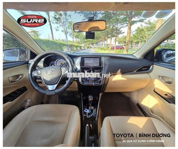 Toyota Vios 2022 1.5G 40000 km Bạc