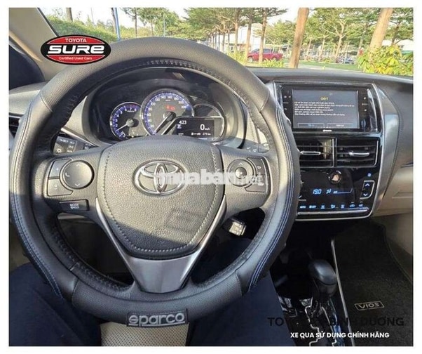 Toyota Vios 2022 1.5G 40000 km Bạc