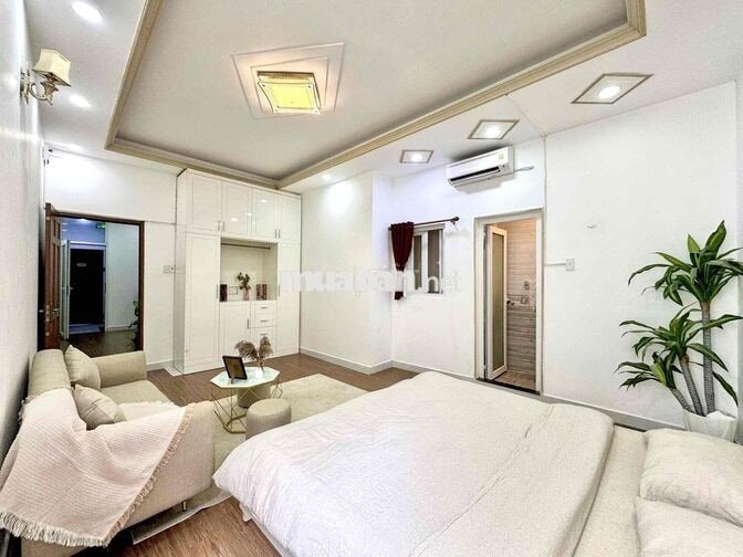 Cho thuê căn 1 phòng ngủ tách bếp rộng máy giặt full nt ở Lê Văn Sỹ Q3