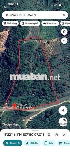 Đất mặt tiền đường ô tô, sổ hồng riêng, view đẹp