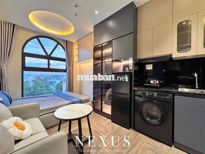 CĂN HỘ FULL NỘI THẤT NGAY BÙI ĐÌNH TUÝ BAN CÔNG - CỬA SỔ GẦN HÀNG XANH