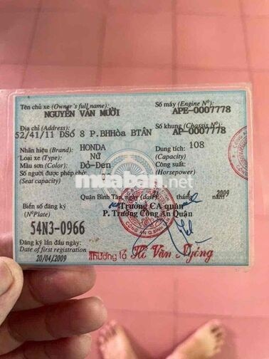 Honda Air Blade 2009 NHẬP THÁI CHÍNH CHỦ!!!