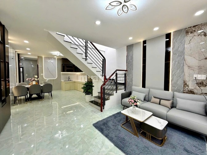 Bán nhà 3T, 2 mặt tiền, 3 bước ra Huỳnh Tấn Phát, nở hậu 5 x12, 5 tỷ