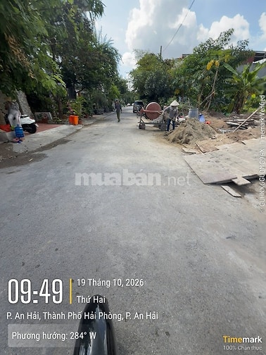 Bán đất 100m2 cc Đầm Phường Vĩnh Khê An Hải Hải Phòng