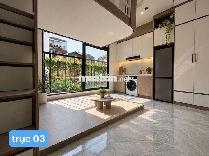 Khai trương CCMN 25m2 Full đồ, gác xép, ban công rộng tại Kim Giang