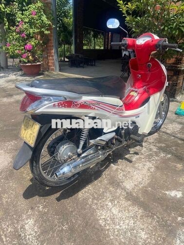 SYM Angela 50cc Đỏ Trắng