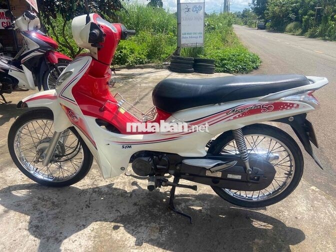 SYM Angela 50cc Đỏ Trắng