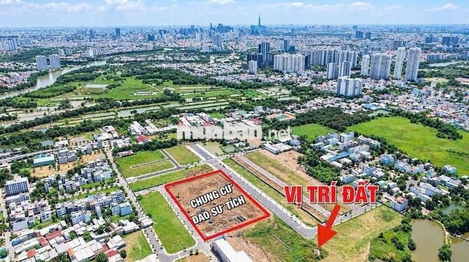 Bán đất thổ cư 414,2 m2 KV Đào Sư Tích - Nhà Bè