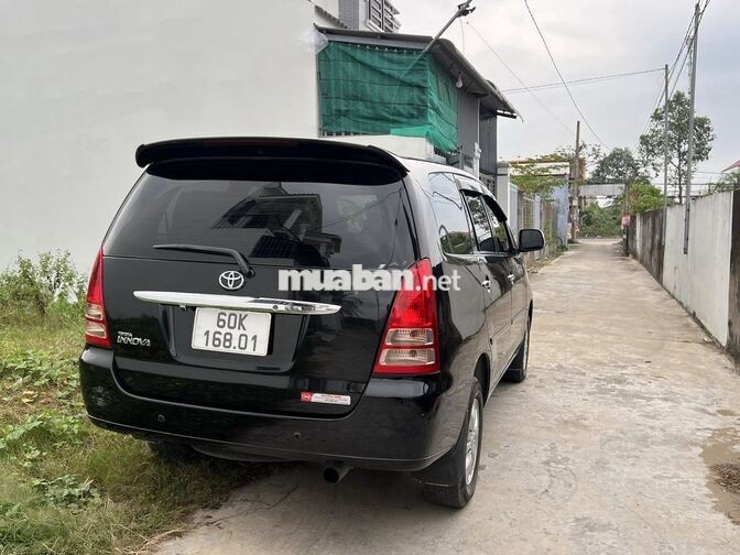 TOYOTA INNOVA G 2006 ĐEN