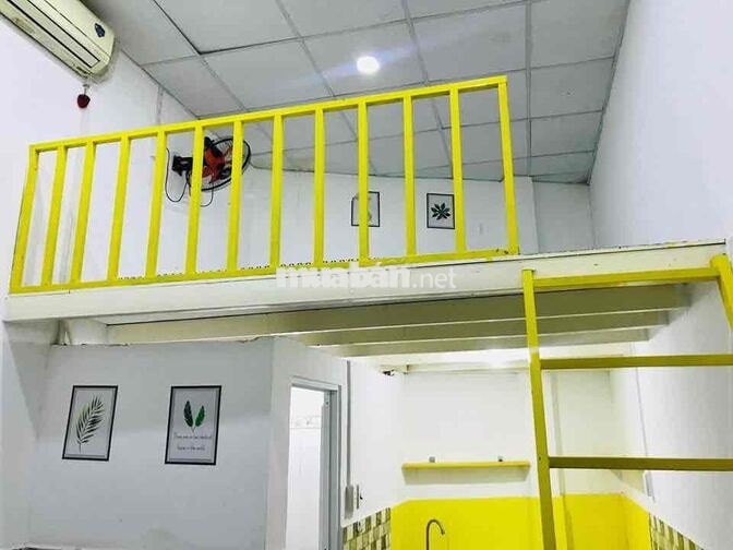 Phòng trọ có gác ở phường hạnh thông