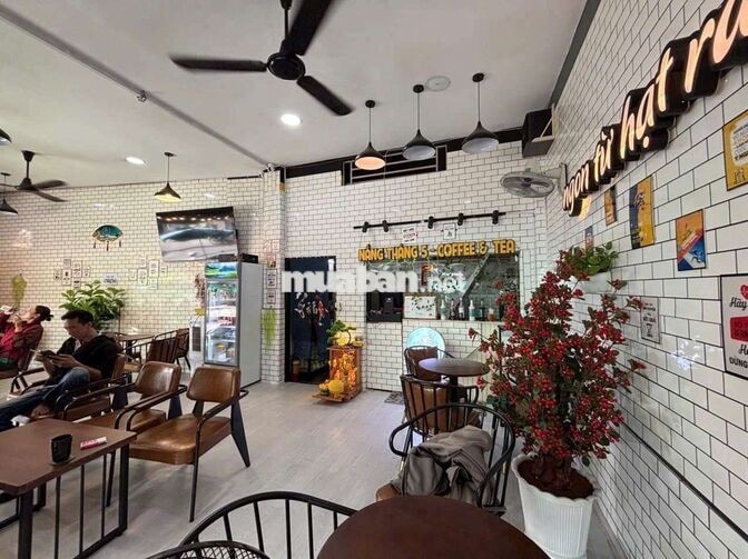 Sang quán cafe+fastfood góc 2mt Tân Sơn Nhì 130m2 có gác ở lại