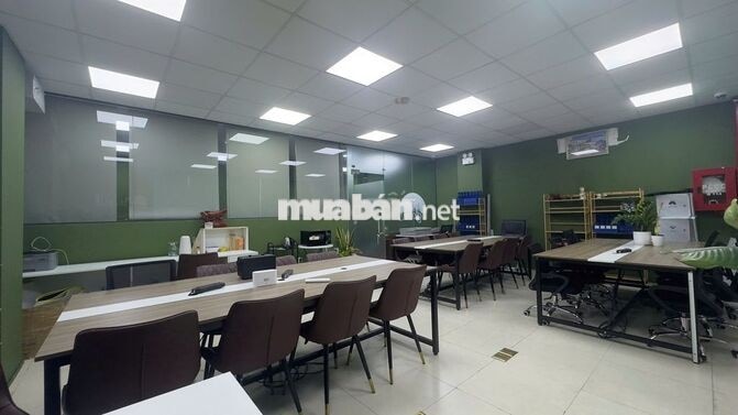 Cho thuê văn phòng 120m2 Ưng Văn Khiêm, Full nội thất, giá 27tr