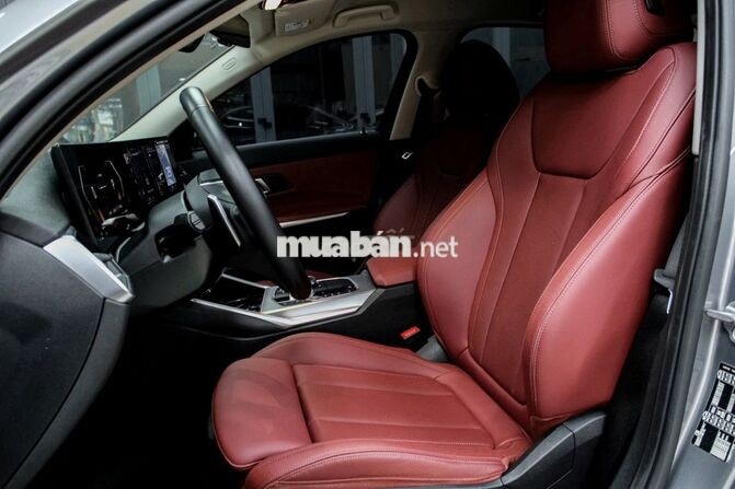 BMW 320i Sportline LCI 2024 Xám nội thất Đỏ