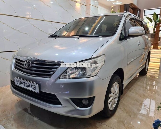 TOYOTA INNOVA 2012 V TỰ ĐỘNG BẢN VAO CẤP 7 CHỖ