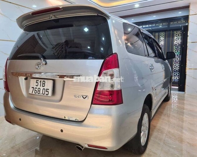 TOYOTA INNOVA 2012 V TỰ ĐỘNG BẢN VAO CẤP 7 CHỖ
