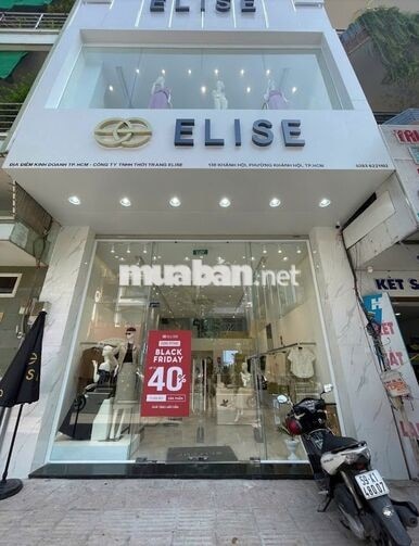 Thời trang - Spa 130 Khánh Hội, Q4. Dt: 6x20m, Kc: trệt lửng 4 lầu