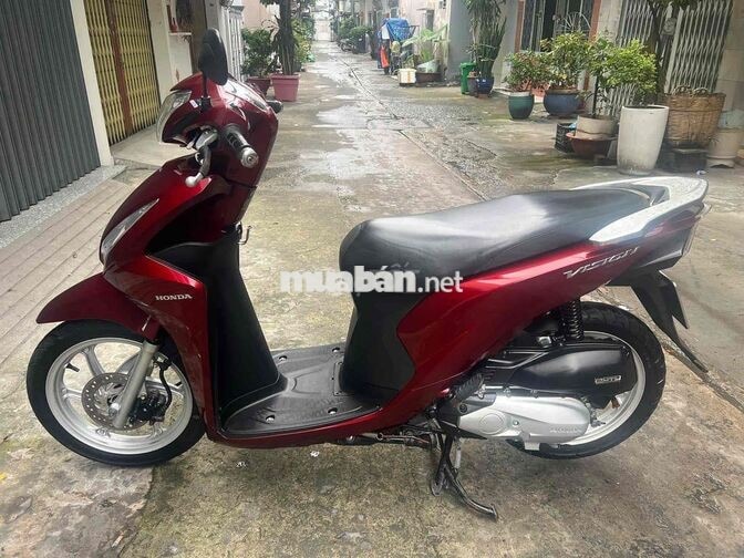 Honda Vision 2018 màu Đỏ đen chính chủ bstp