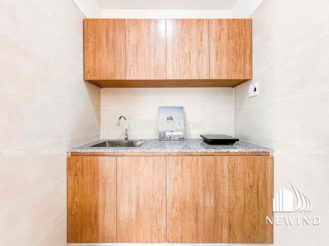 Hệ thống studio, 1pn cửa sổ rộng đầy đủ nội thất