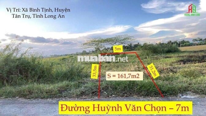 🚀 SỞ HỮU ĐẤT MẶT TIỀN ĐƯỜNG HUỲNH VĂN CHỌN – ĐÓN ĐẦU QUY HOẠCH 7M