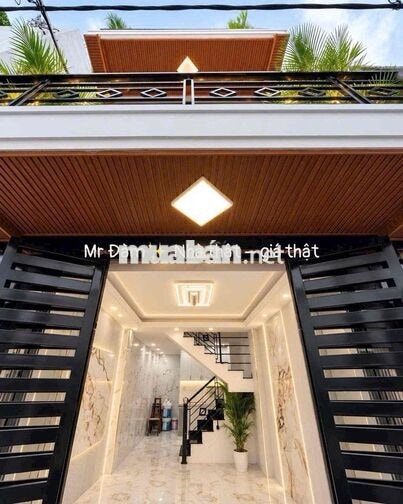 BÙI VĂN BA Q7 - 4PN 3WC– NHÀ MỚI 3 TẦNG – DTSD 100M²  – CHỈ 4,85 TỶ