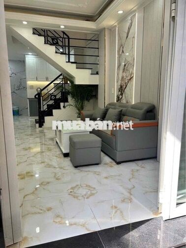BÙI VĂN BA Q7 - 4PN 3WC– NHÀ MỚI 3 TẦNG – DTSD 100M²  – CHỈ 4,85 TỶ