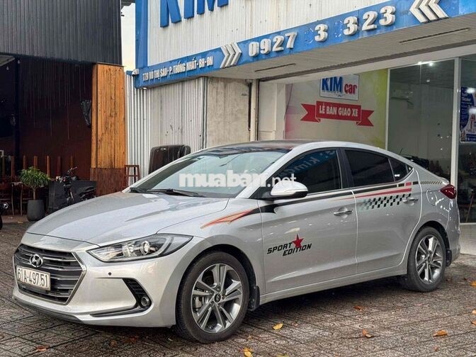 Hyundai Elantra 2018 GLS 80.000 km Bạc