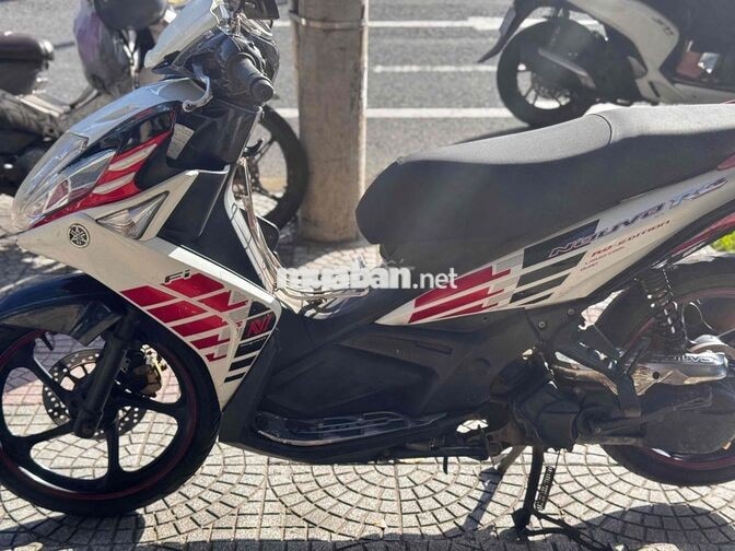 Yamaha Nouvo 5 FI màu Trắng đỏ đen