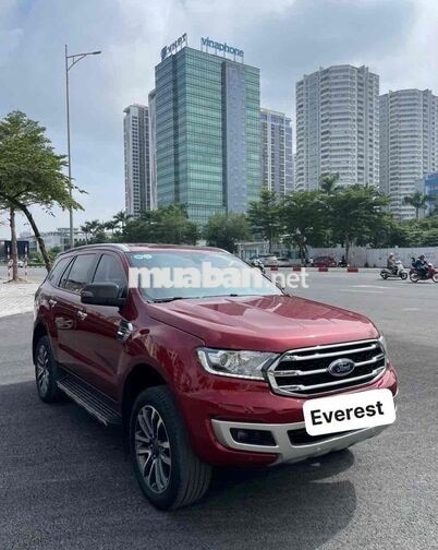 Ford Everest 2019 Titanium Đỏ 10v km