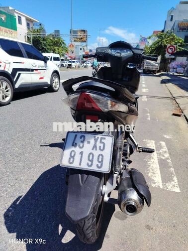 Honda Air Blade 2008 Đen đỏ bs đẹp