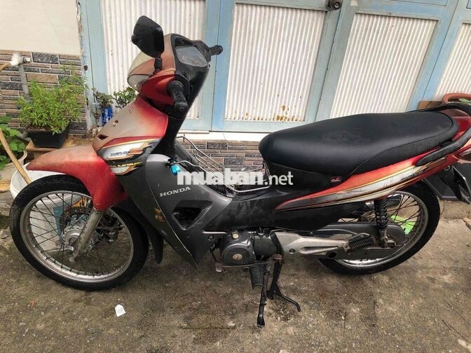 Honda Wave S100 màu Đỏ Đen Bạc