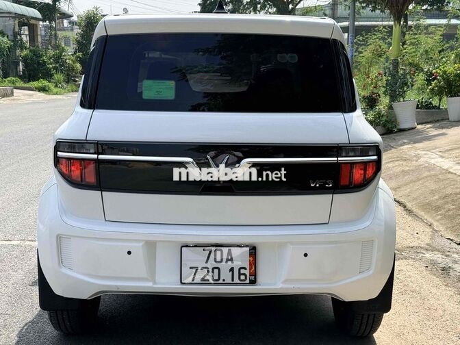 VinFast VF3 2025 trắng xinh pin mua đồ chơi xịn