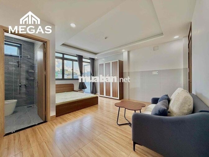 CHO THUÊ STUDIO BAN CÔNG RỘNG 40m2 NGAY LOTTE MART GÒ VẤP
