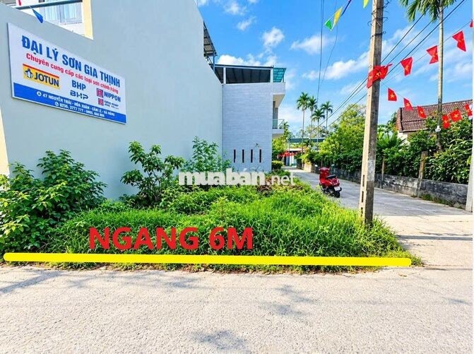 🔥Bán nhanh trong tuần--Lô Góc 2 Mặt Tiền Khu CHỢ ĐẦU MỐI HÒA XUÂN🔥