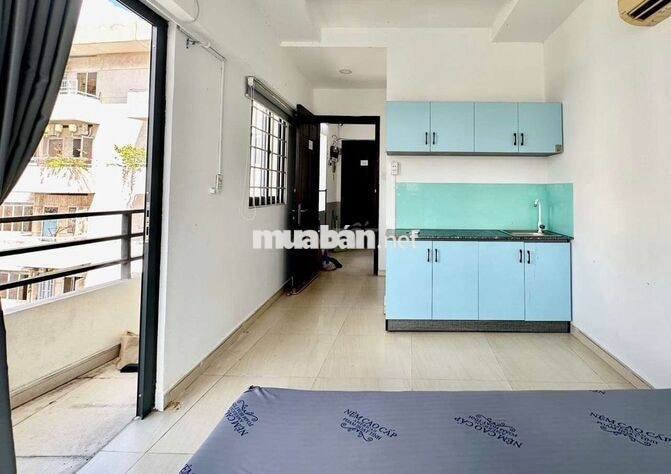 Cho thuê Studio ban công - cửa sổ trời ngay VLU, IUH nè❗